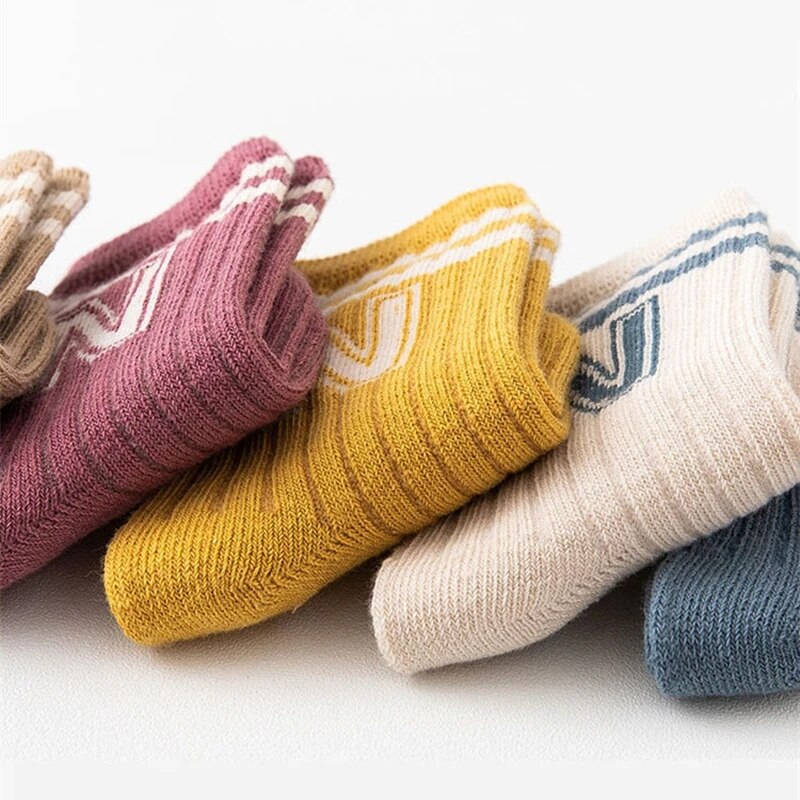 3 Pairs Baby Letter Socks Knit - Baby Sock Oximeter recensie en prijs