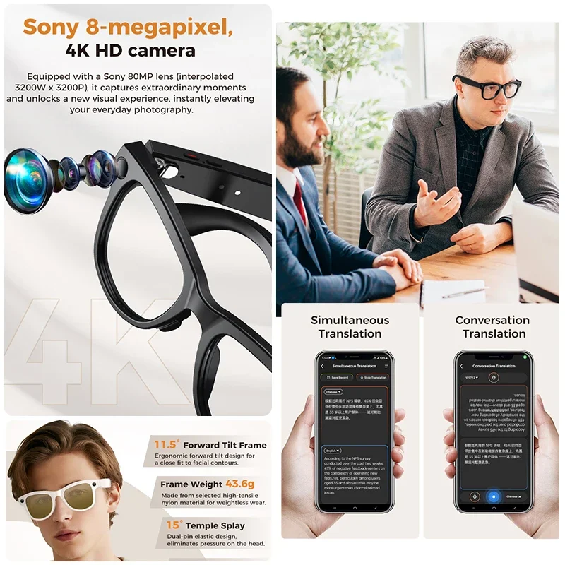 2026 4K HD AI Smart Glasses 32 - Smart Glasses Lens recensie en prijs