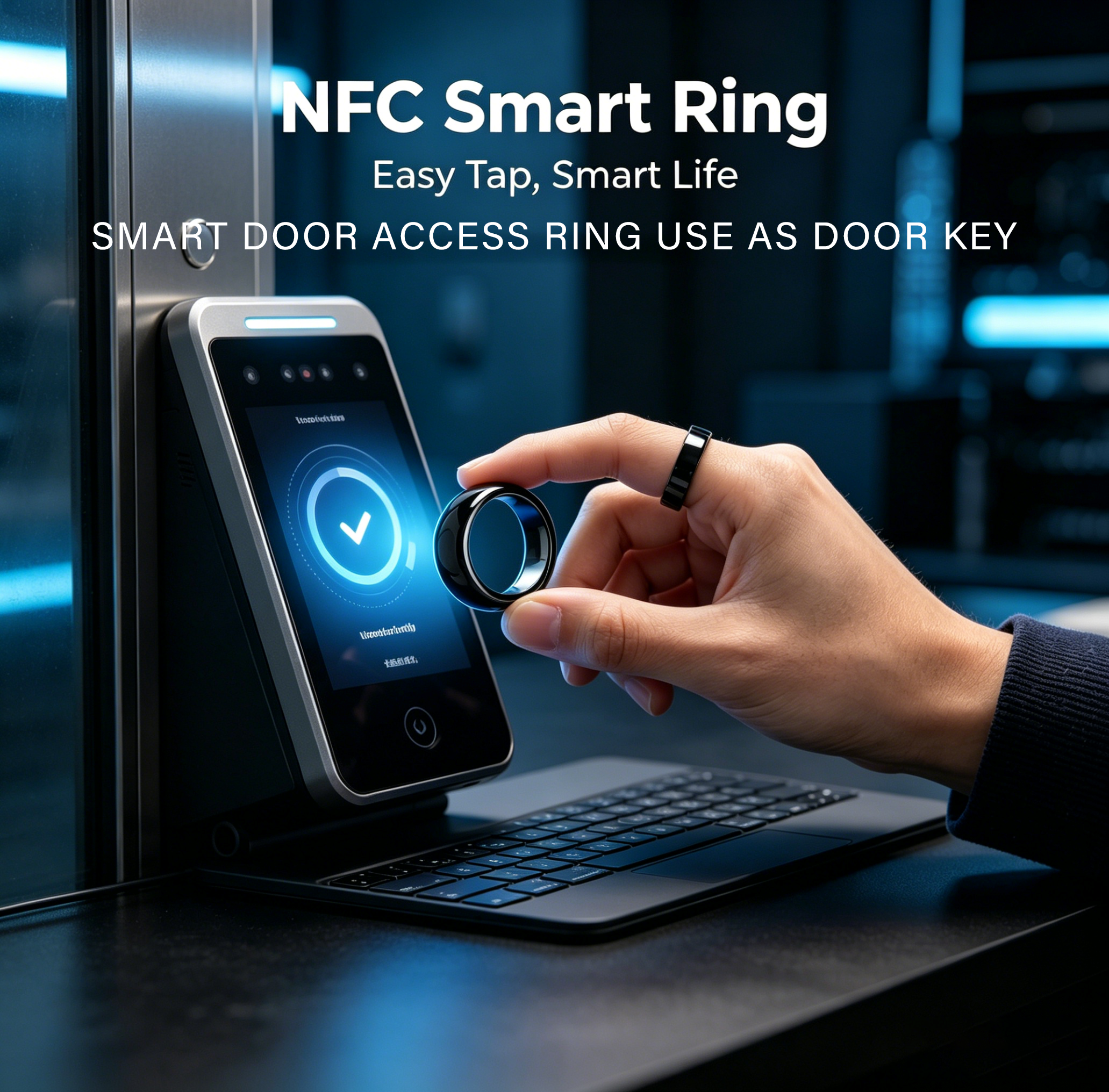 NFC Full Ceramic Smart Ring Co - Smart Ring Nfc Pay recensie en prijs