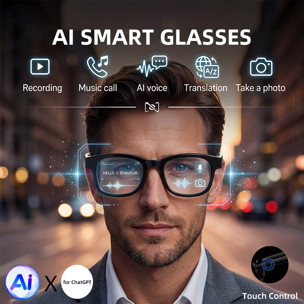AI Smart Glasses Touch Control - Smart Glasses Lens recensie en prijs