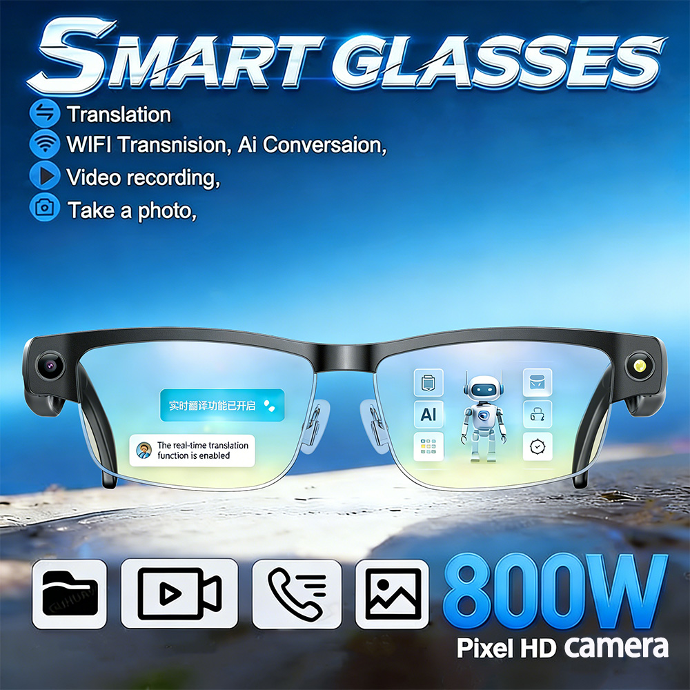 2026 New Al Smart Glasses 800W - Smart Glasses Lens recensie en prijs