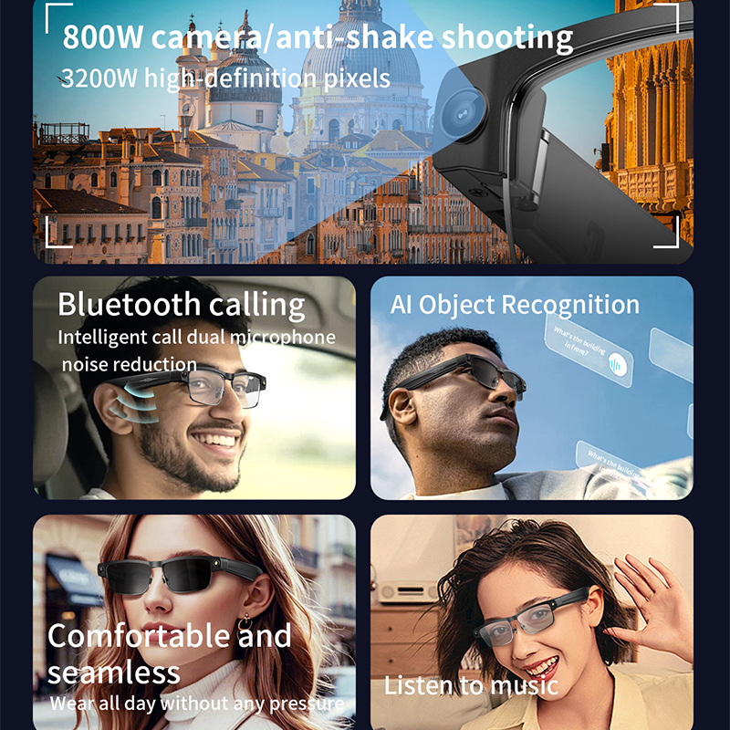 2026 New Al Smart Glasses 800W - Smart Glasses Lens recensie en prijs