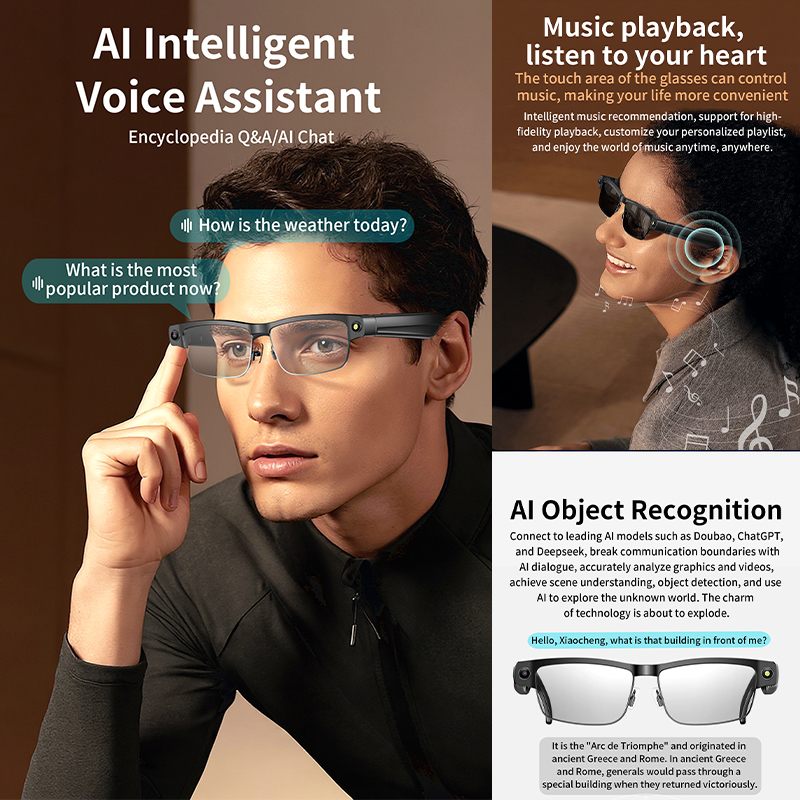 2026 New Al Smart Glasses 800W - Smart Glasses Lens recensie en prijs