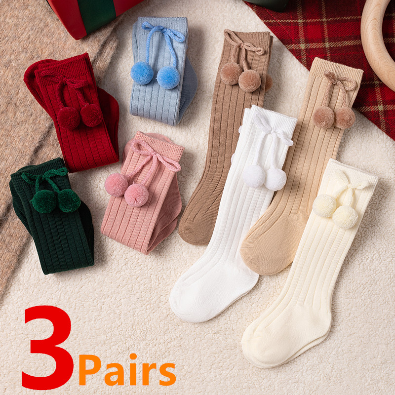 3Pairs/Lot Baby Ball Knee High - Baby Sock Oximeter recensie en prijs
