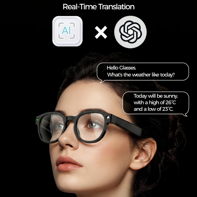6K HD AI Camera Glasses 800MP  - Smart Glasses Lens recensie en prijs