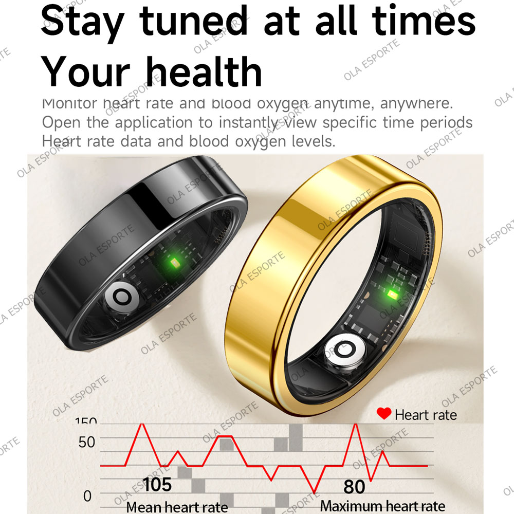 New R09 Smart Ring Men Women w - Temperature Ring Skin recensie en prijs