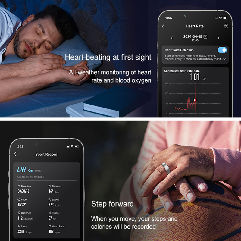 R10 Charging Case Smart Ring M - Temperature Ring Skin recensie en prijs