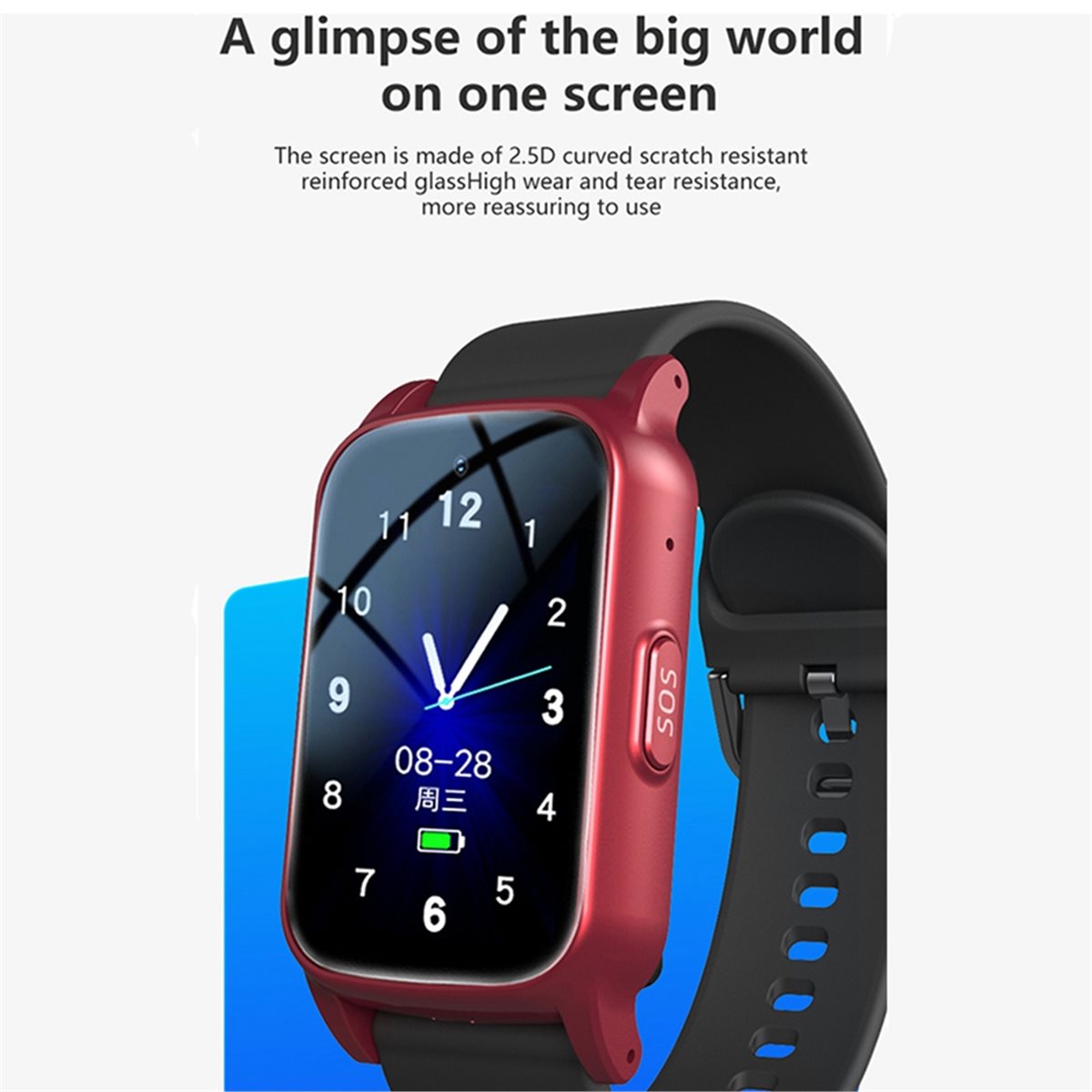 4G Elderly Smart Watch with GP - Fall Detection Watch recensie en prijs