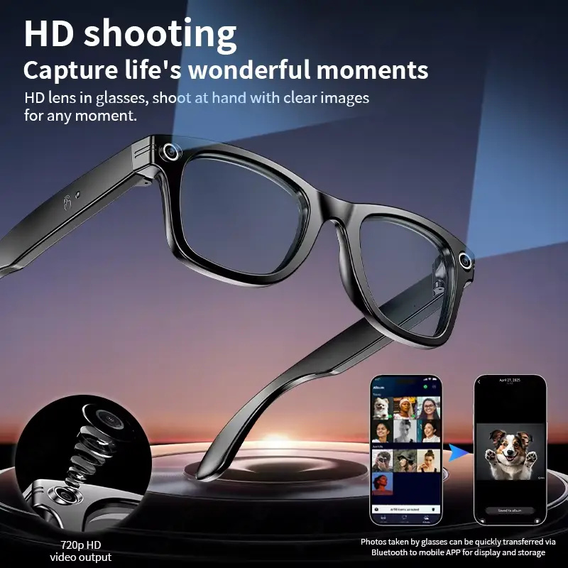 AI Smart Glasses with 8MP Came - Smart Glasses Lens recensie en prijs